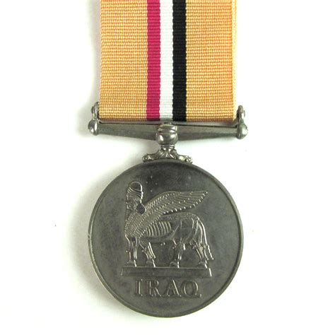 Iraq 2003 Op Telic Medal Gunner C N Attwood Royal Artillery Jeremy Tenniswood Militaria