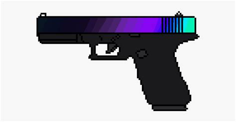 Pixel Art Glock 18 Hd Png Download Kindpng