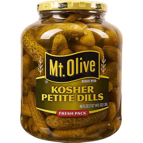 Mt Olive Kosher Petite Dills Oz Costco Food Database