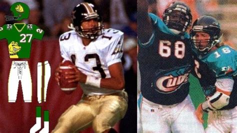 A look back at the CFL’s American expansion team jerseys - Article ...