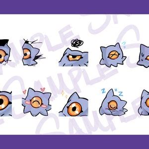 Digimon Kuramon Emote Set Discord Twitch Etsy