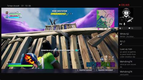 Live PS4 Jeu De Fortnite Game Abonner Venez Jou Avec Moi YouTube