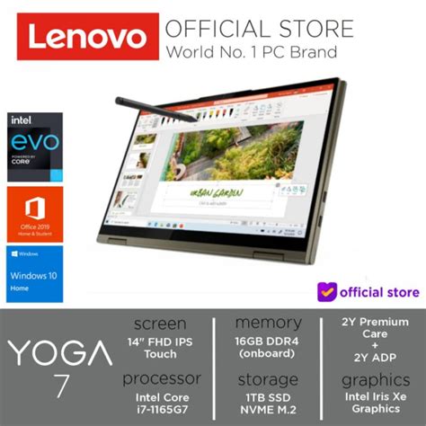 Jual Lenovo Yoga Itl Id Dark Moss Id Slate Grey I