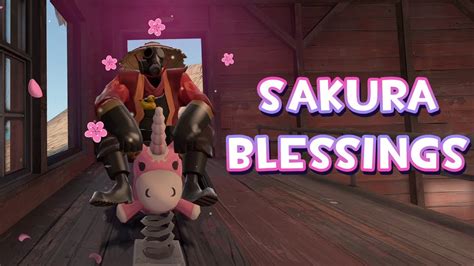 Sakura Blessings Unusual Taunt Effect Summer Tf Youtube