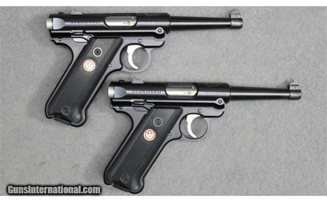 Ruger ~ Mark Iv 70th Anniversary Set ~ 22 Long Rifle