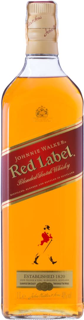 Johnnie Walker Red Label Png Offer