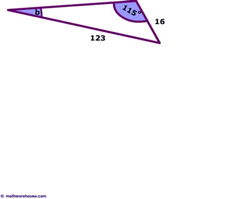 Law of Sines formula, examples and practice problems