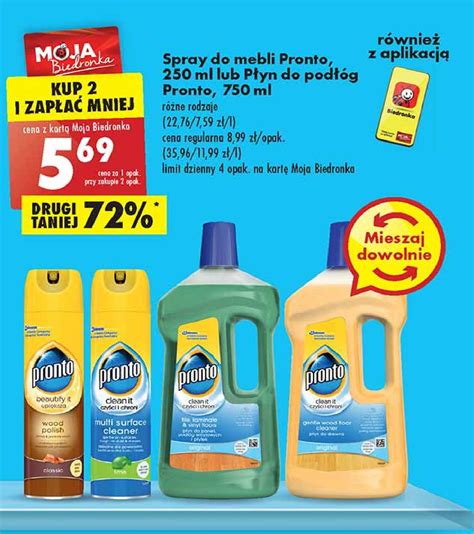 Spray Przeciw Kurzowi Lime Pronto Multi Surface Cena Promocje