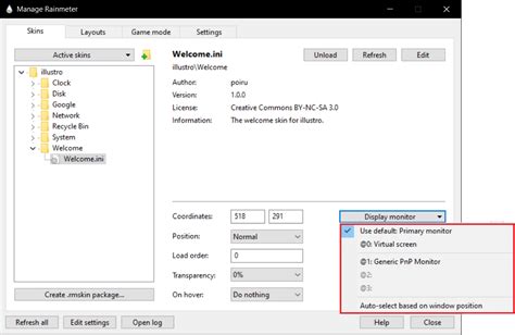 Comment Configurer Les Skins Rainmeter Dual Monitor Sur Windows