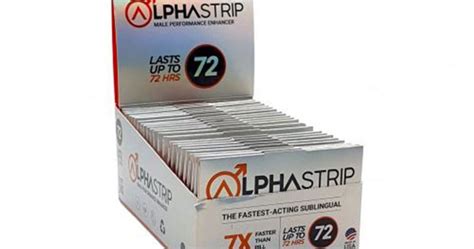 Alpha Strip Male Enhancement Negative Side Effects Or Legit Benefits