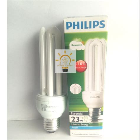 Jual LAMPU PHILIPS ESSENTIAL 23W CDL E27 220 240V 1CT 12 Shopee Indonesia