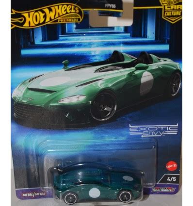 Hot Wheels Premium Exotic Envy Aston Martin V Speedster