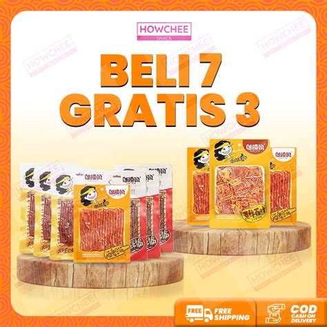 Jual Latiao Howcheesnack Buy Get Halal Wulama Latiao Bundle