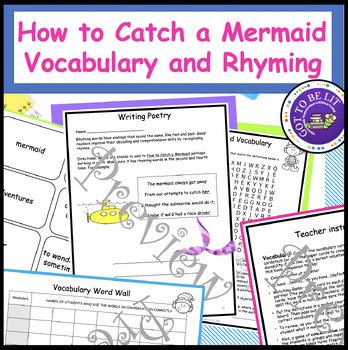 How To Catch A Mermaid Spring Read Aloud Activities Stem Ocean Theme