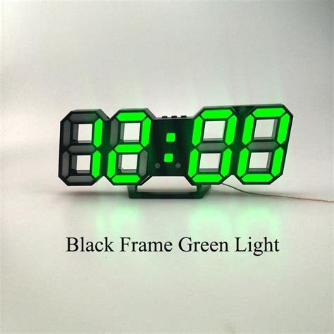 Modern Design Digital LED Wall Clock For Home, Office And Living Room Decoration | www ...