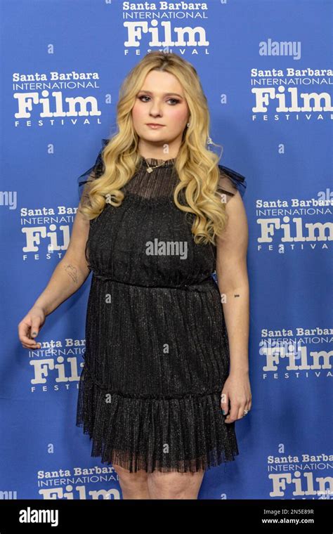 Abigail Breslin Arrivals At The 38th Santa Barbara International Film