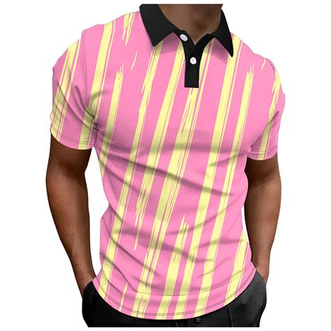 Adviicd Polo T Shirts For Men Golf Shirts For Men Dry Fit Print