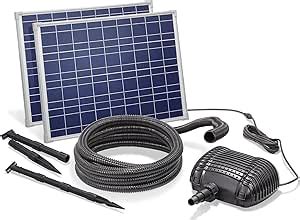 Esotec Pro 101966 Set Di Ruscelli A Energia Solare 70 W 3400 L H