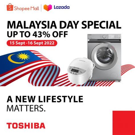 Toshiba Malaysia Day Promotion On Shopee Lazada Sep Sep