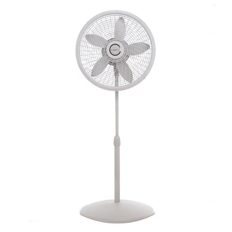 Lasko 18 Adjustable Cyclone Pedestal Fan With 3 Speeds S18902 Gray