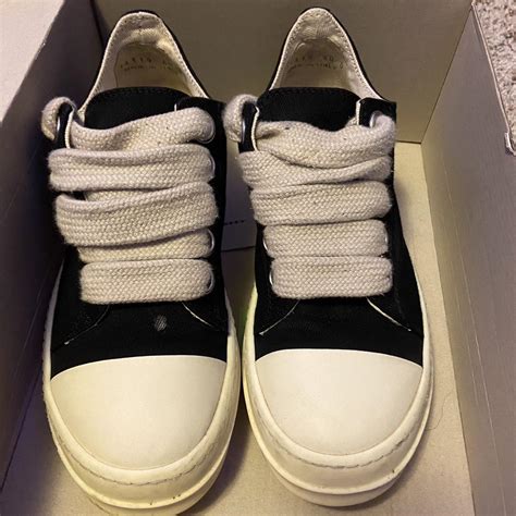 Jumbo Lace Low Top DRKSHDW Rick Owens SIZE 40 7 US Depop