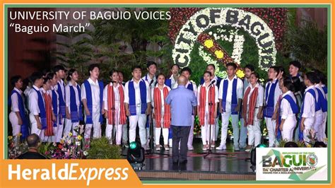 Baguio March By Ub Voices Baguio 114th Charter Anniversary Baguio