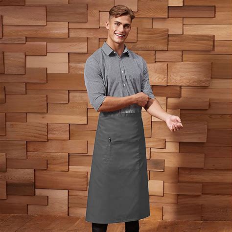 Premier Colours Bar Apron Workwear Long Continental Style