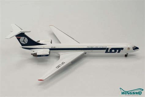 Herpa Wings Lot Polish Airlines Ilyushin Il M Sp Lbd Wingsmo