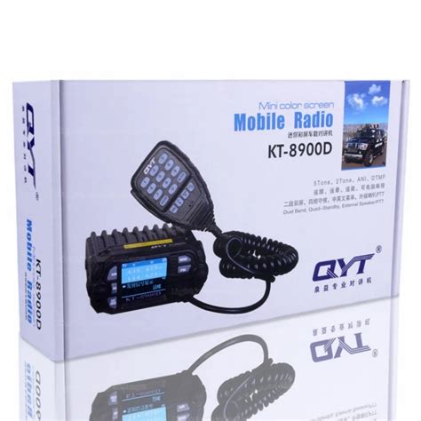 Newest Qyt Kt D Dual Band Quad Standy Vehicle Car Radio