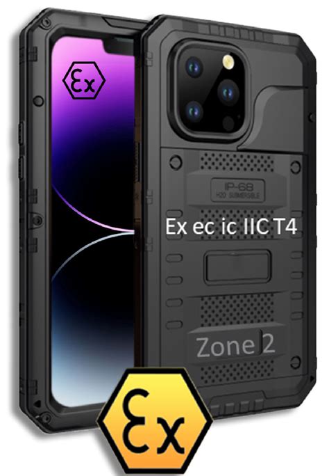 ATEX Zone 2 IPhone 14 Intrinsically Safe IPhone