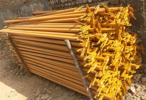 Hot Dipped Galvanized Yellow MS Ring Lock Scaffolding Ledger For