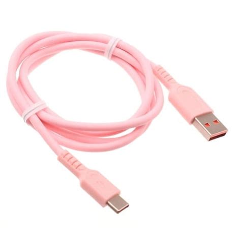 Pink 3ft Usb C Cable For Samsung Galaxy Note 20 Ultra Phones Charger Cord Power Wire Type C