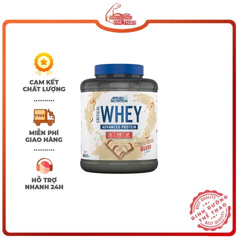 Gi T T Nh T Applied Nutrition Critical Whey Kg S A Dinh D Ng