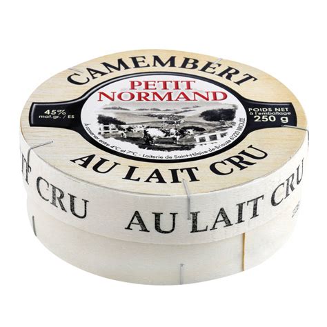 Camembert Petit Normand 45 MG Au Lait Cru 250 G Drive Z Eclerc