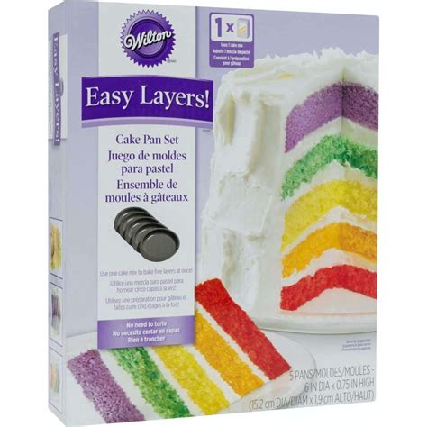 Wilton Easy Layers Cake Pan Set Woolworths