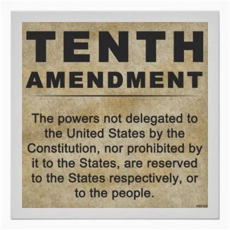 Melissa Clark Constitution Blog: Amendment 10