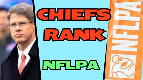 Chiefs Rank 31st On NFLPA Player Team Report Card Trend Watch YouTube