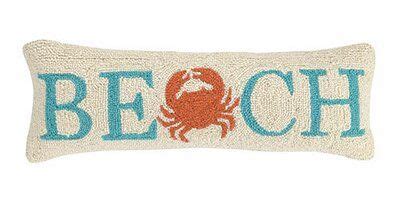 Highland Dunes Fabiola Beach Wool Lumbar Pillow Crab Pillow Beach