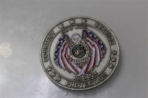 Florida Highway Patrol Trooper Challenge Coin Ebay