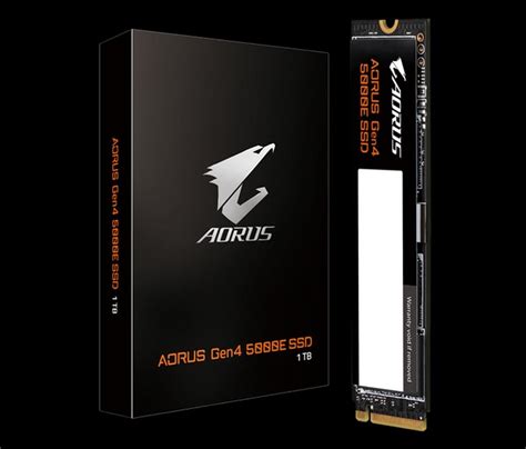 Gigabyte Announces Aorus 5000e PCIe Gen 4 SSDs In 1TB And 500GB