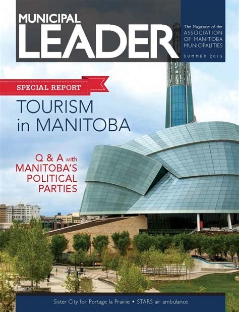 Amm Association Of Manitoba Municipalities Municipal Leader