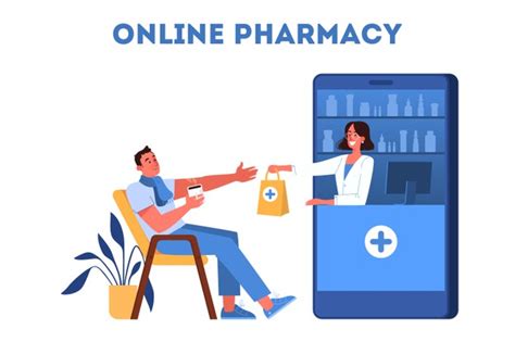 Premium Vector Illustration Of Online Pharmacy Store Concept Of