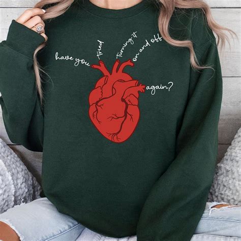 Cardiac Nurse Shirt Heart Anatomy Cvicu Sweatshirt Anatomical Heart