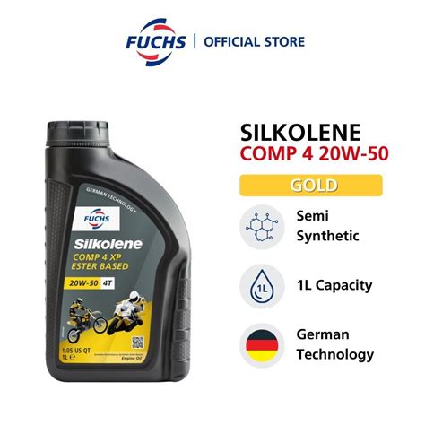 Silkolene W T Motorcycle Engine Oil Comp Xp Semi Synthetic Ester