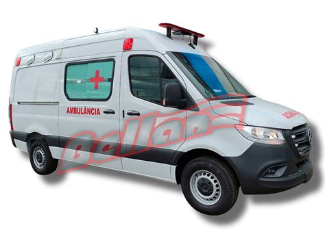 Mercedes Sprinter Ambulância Simples Remoção Resgate e UTI