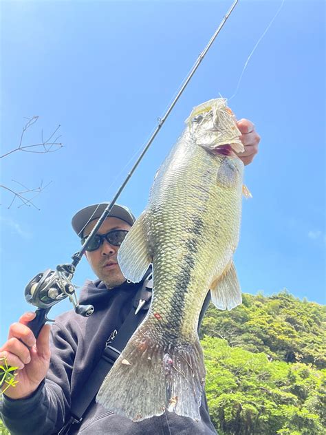 ナオメタル さんの 2024年05月03日のブラックバスの釣り・釣果情報山口県 米泉湖 アングラーズ 釣果500万件の魚釣り情報サイト