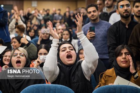 تصاویر مراسم روز دانشجو در دانشگاه علامه طباطبایی با حضور سخنگوی دولت