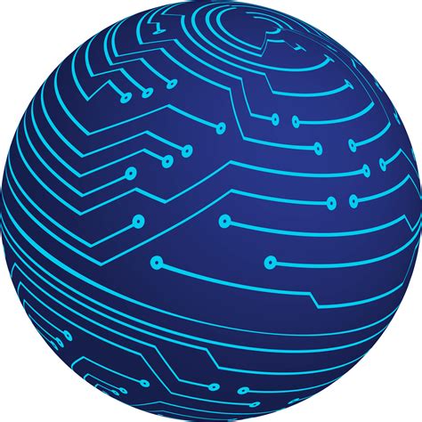 Technology globe cropout 13517124 PNG