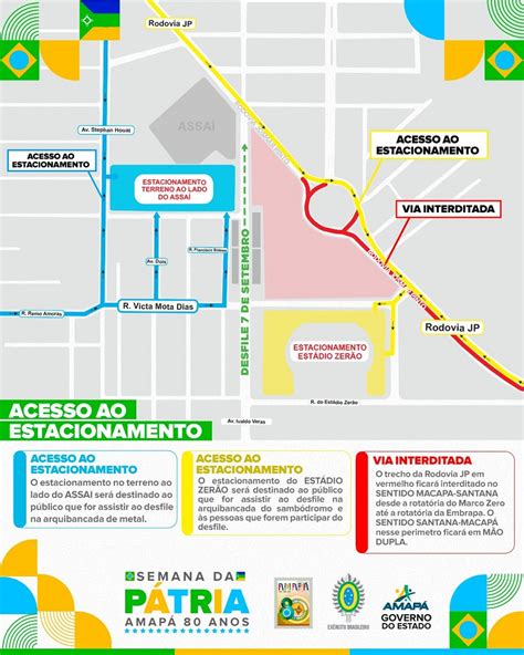 Portal Governo Do Amap Desfile De De Setembro Confira Como Fica O