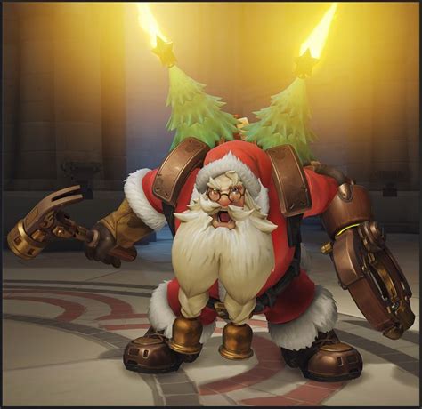 Artstation Overwatch Santa Torbj Rn Skin Alexej Peters Overwatch